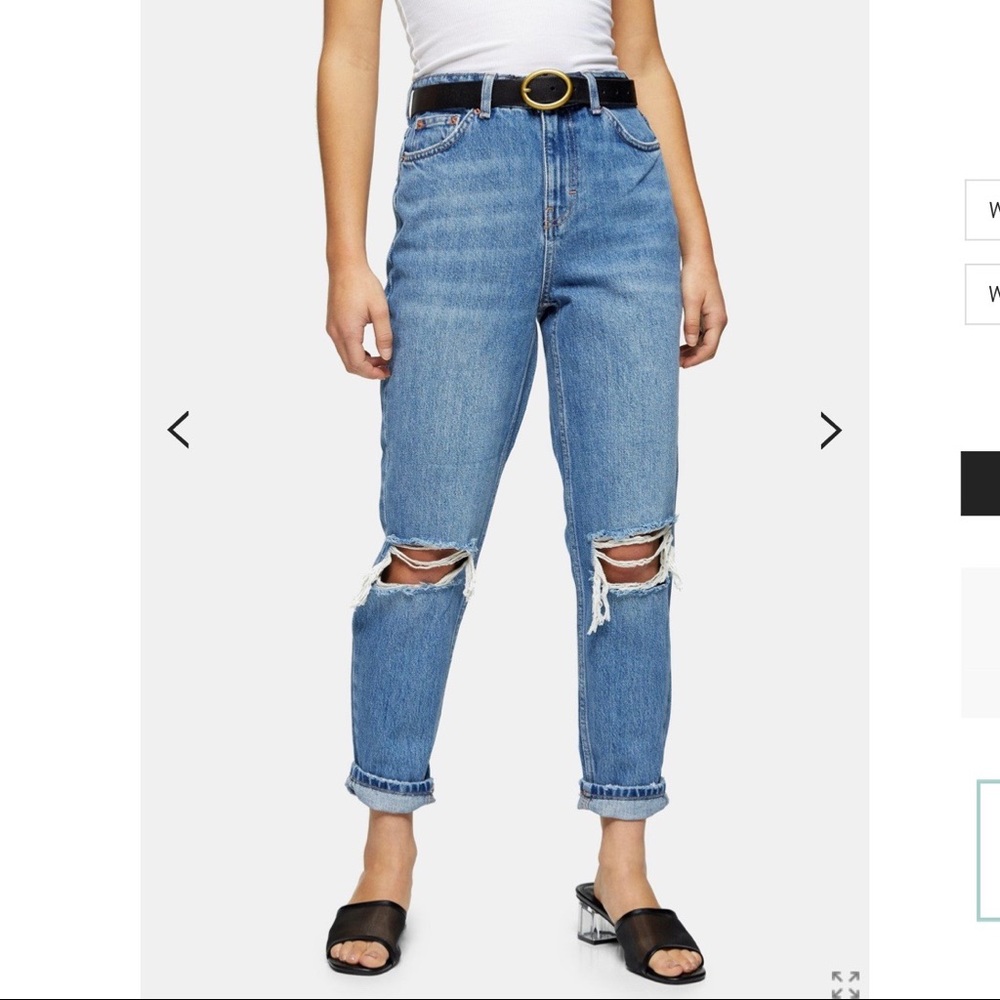 Topshop Mom Jeans